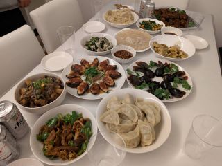 中国料理を頂きました。