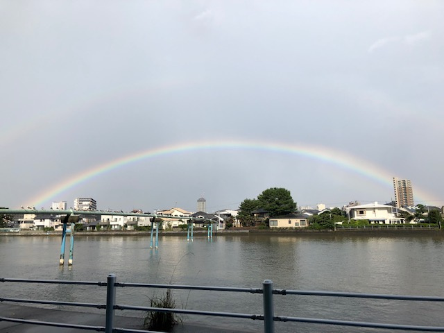 雨上がりの空